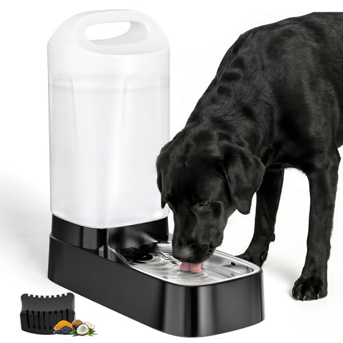 Automatic Dog Water Bowl Dispenser with Filter