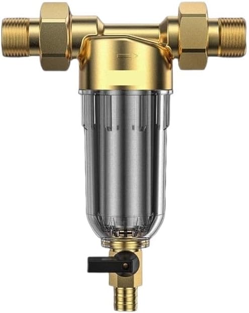 1pc 2700L/H Reusable Whole House Pre Sediment Water Filter, 40, Water Pre-Filter System, Faucets Front Purifier(40PPR connector)
