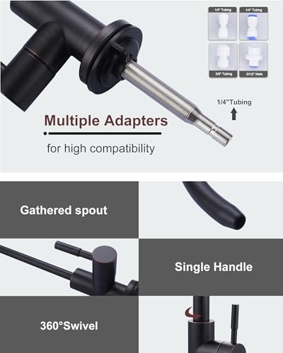 Kitchen Faucet and Water Filter Faucet Combo