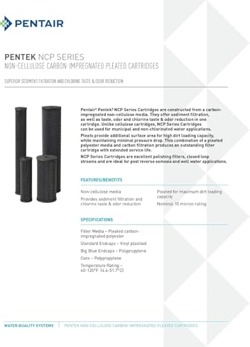 Pentair Pentek NCP (2 Count)