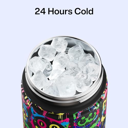 Insulated Water Bottle with Straw Stainless Steel Water Bottle