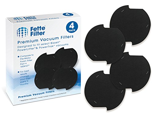 Pre Motor Filter Compatible with Bissell PowerLifter & PowerTrak Pet Vacuums 1790 1793 17931 17939 1793R 1307 1309 1309R 1309W Compare to Part # 1604127 160 (127 Count)