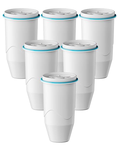 Replacement for Zero Water Pitchers and Dispenser ZR (6 Count)