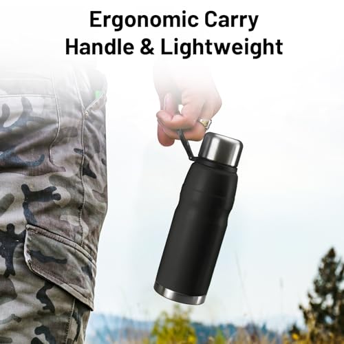 27oz Stainless Steel Insulated Water Bottle Travel Coffee Cup with Lid Leak Proof Metal Water Bottle for Hot and Cold Drink Water Flask
