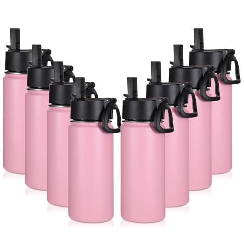 16 OZ Kids Water Bottle Bulk 8 Pack (8 Count)