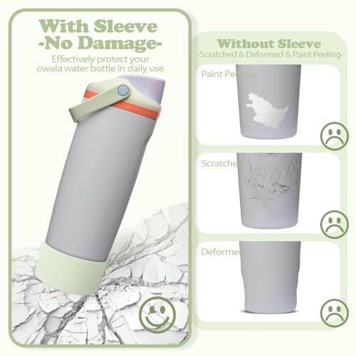 Silicone Boot for Owala 30oz & 40oz FreeSip Sway Bottles & Tumblers