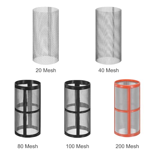 Water Pump Strainer with 40 Mesh Stainless Steel Filter Screen