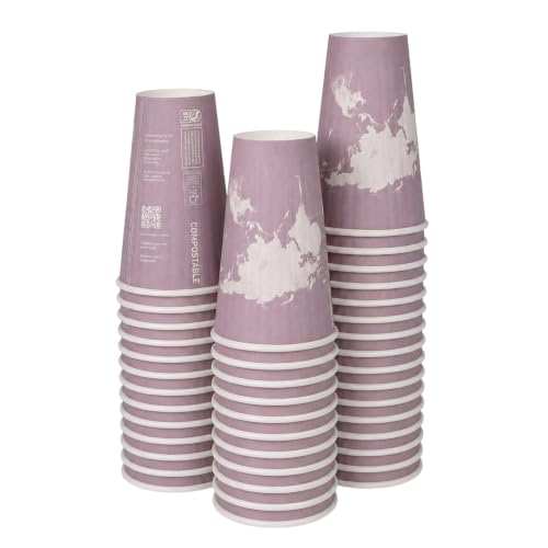 World Art Disposable Insulated Coffee Cups (40 Count)