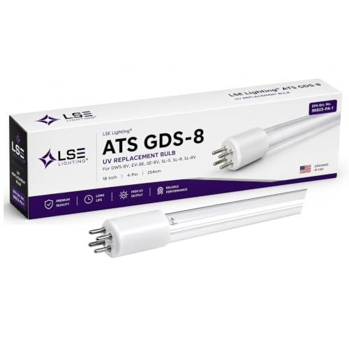 ATS GDS-8 18-Inch 4-Pin 254nm UV Replacement Bulb