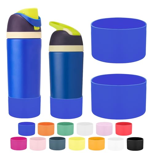 2PCS Protective Boot Compatible with Owala Kids Water Bottle 16 oz &14 oz