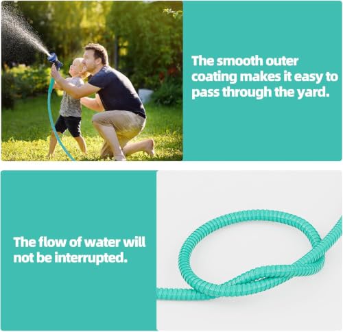 25ft 304 Stainless Steel Metal Garden Hose