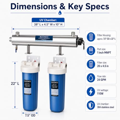 Whole House Water Filter System for Well Water