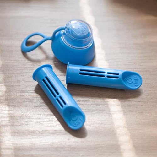 Water Bottle Filters and Cap Replacements Blue
