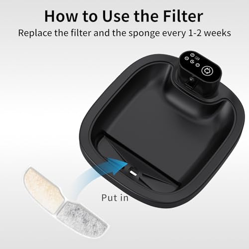 8 Packs Cat Water Fountain Replacement Filters