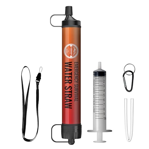 Emergency Water Filter Straw