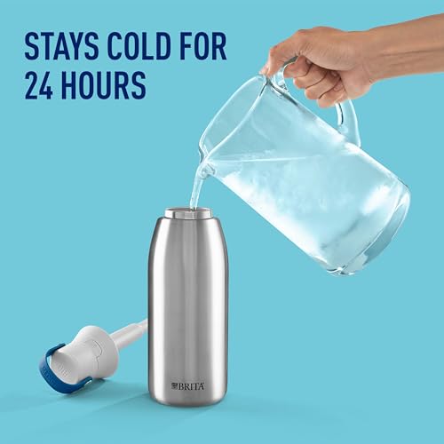 Stainless Steel Premium Filtering Water Bottle