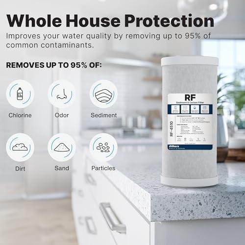 Whole House Dual Purpose Sediment & Carbon Water Filter