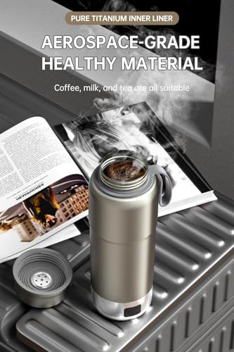 Pure Titanium Electric Travel Kettle