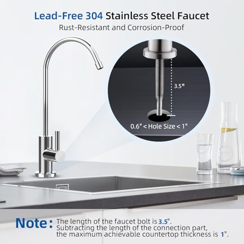 0.01μm Under Sink Water Filter