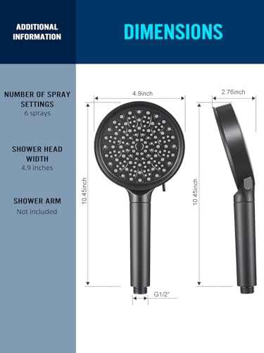 Filtered Shower Head with Handheld