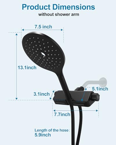 Handheld Shower Head with Filter 2