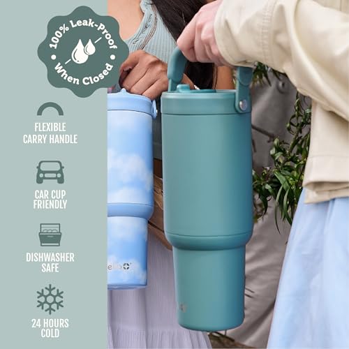 Oasis Go+ 26oz Insulated Stainless Steel Tumbler with Straw