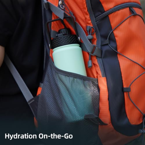 22oz Insulated Water Bottle with Straw Lid