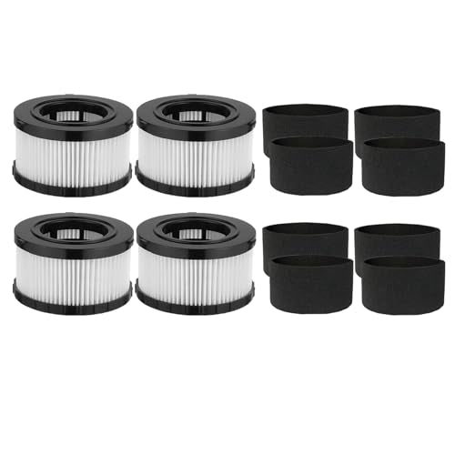 4 Pcs DC5151H HEPA Filter Compatible with DEWALT DC5151H DC515 DCV517