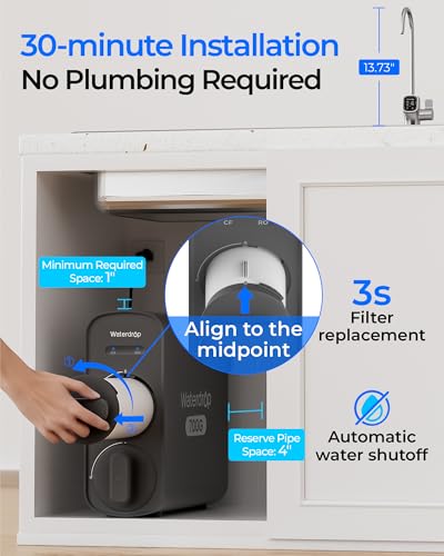 G5P700A Alkaline Mineral Reverse Osmosis Water Filter