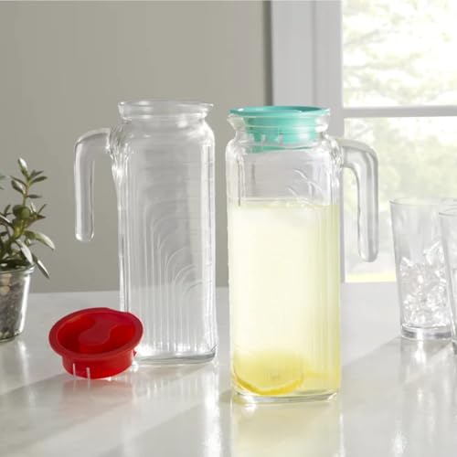 Gelo Set of 2 Glass pitchers