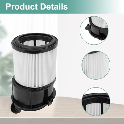 IP1251 IP3251 HEPA Filter Replacement for Shark Cordless PowerDetect Clean (4 Count)