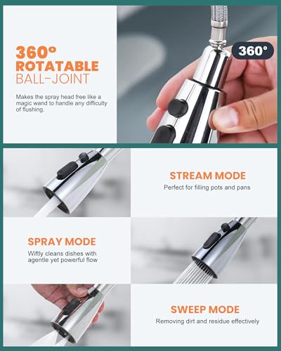 Touchless Kitchen Faucet Stainless Steel