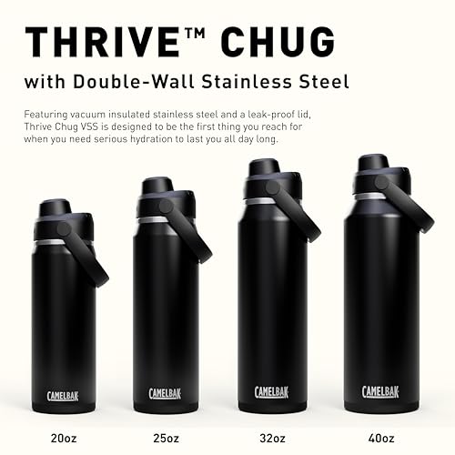 Thrive Chug Stainless Steel Water Bottle 20oz