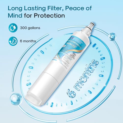 Alkaline 5231JA2006A Water Filter Replacement for LG LT600P (3 Count)