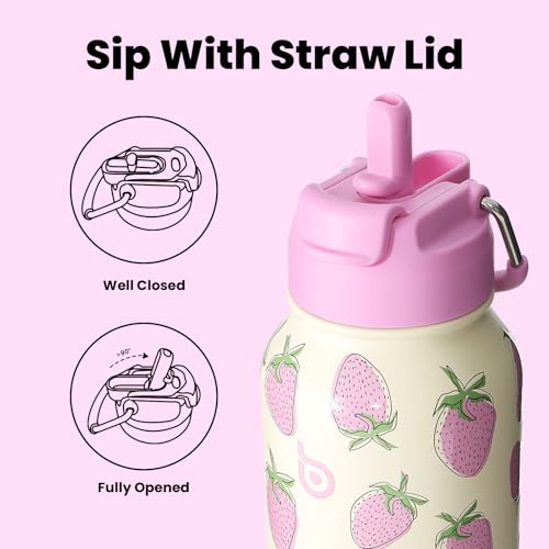 32oz Insulated Water Bottle with Pill Box