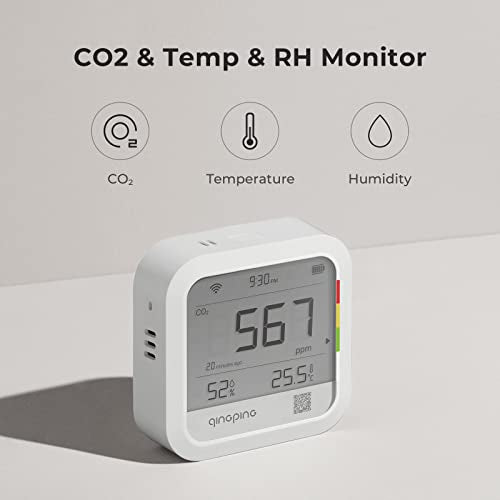 CO2 Monitor Thermometer Hygrometer