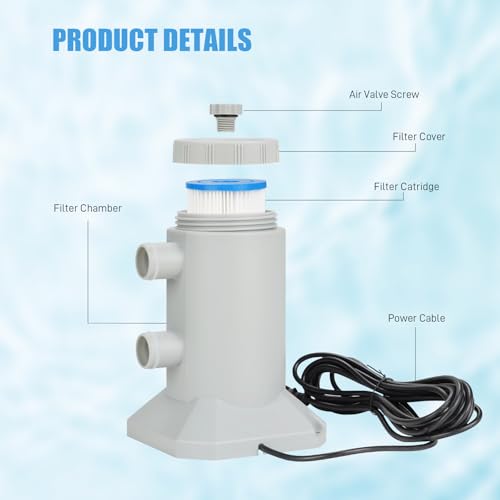 Small Pool Pump and Filter Kit