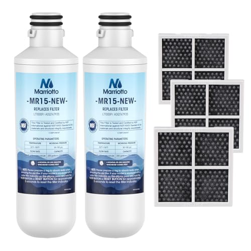 LT1000PC Water Filter and LT120F Air Filter Replacement