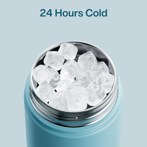 Insulated Water Bottle with Straw Stainless Steel Water Bottle
