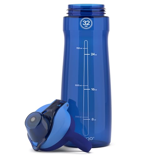 BPA Free Tritan Plastic Water Bottle with Chug Lid