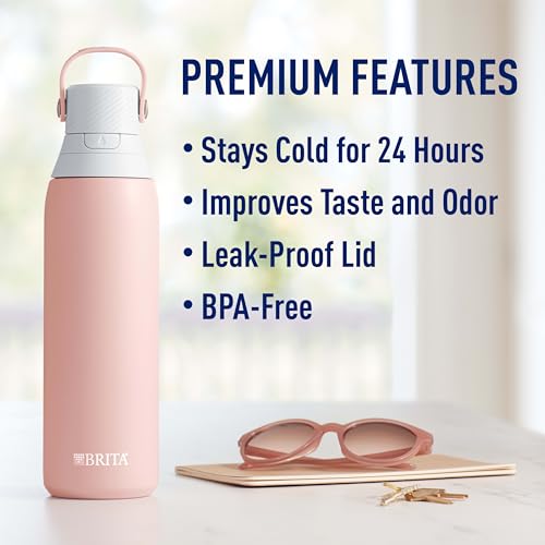 Stainless Steel Premium Filtering Water Bottle