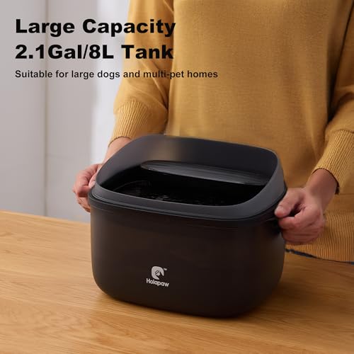 Dog Water Fountain for Large Dogs