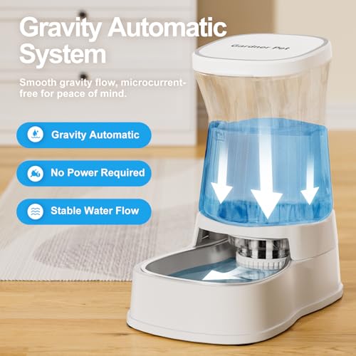 Automatic Gravity Water Dispenser for Dogs