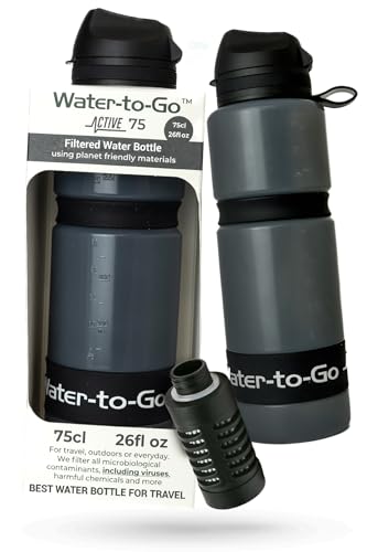 Water-to-Go Active Water Filter Bottle, 25oz/75cl