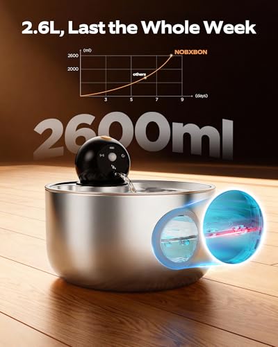 Cordless Cat Water Fountain Wireless