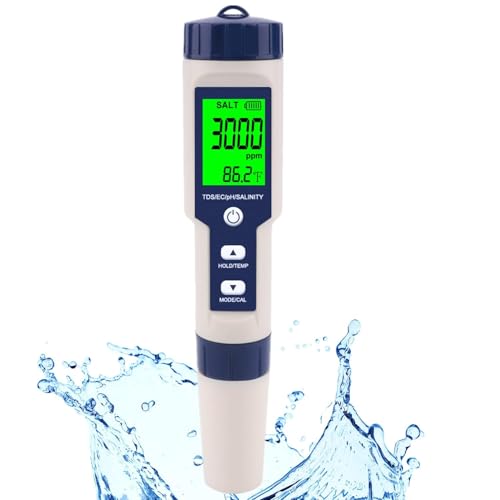 Pool Salt Tester & PH Meter