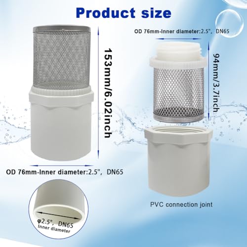 2.5" Stainless Steel Filter DN65
