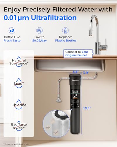 17UA UF 0.01 μm Ultra Filtration Under Sink Water Filter System