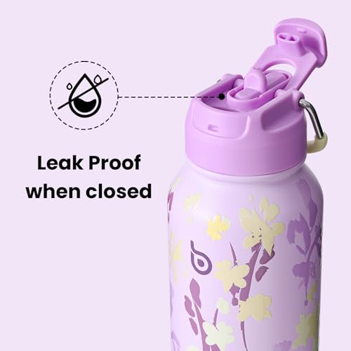 32oz Insulated Water Bottle with Pill Box