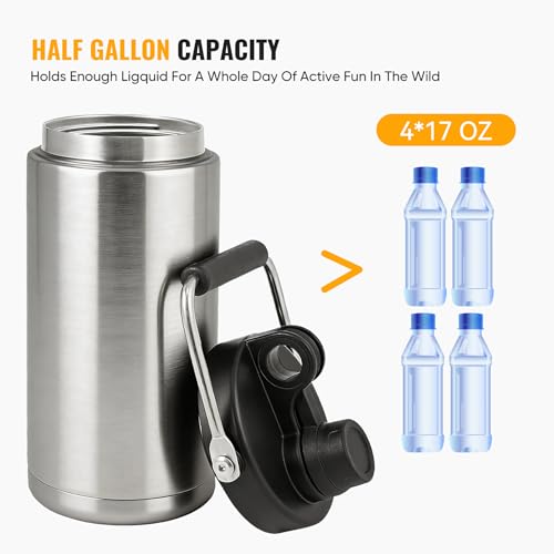 Insulated Half Gallon Jug with Handle